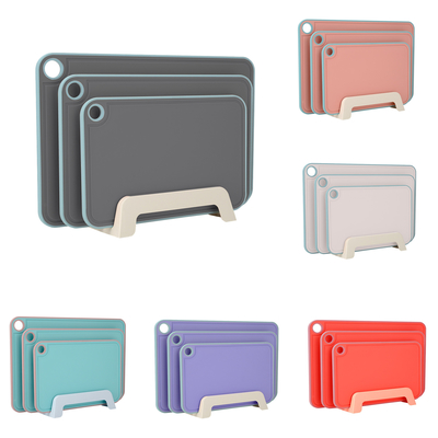 Το ΤΡ Kitchen Chopping Board Set Πολυχρωματικές σανίδες κοπής για εργαλεία μαγειρικής και σκεύη