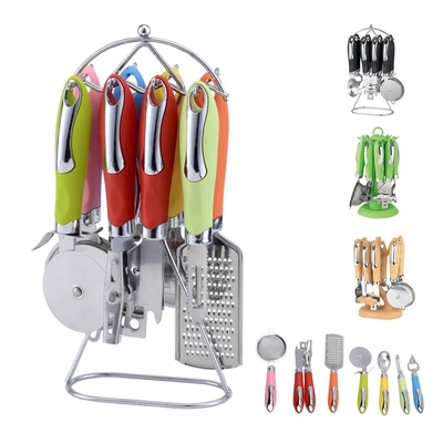 Μαρμάρινο χρώμα κουζίνα Gadget Set για τα εργαλεία μαγειρικής τροφίμων βαθμού