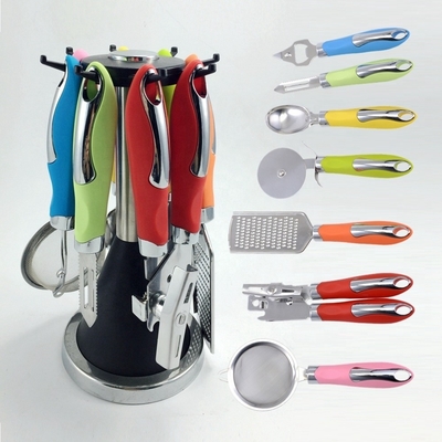 Μαρμάρινο χρώμα κουζίνα Gadget Set για τα εργαλεία μαγειρικής τροφίμων βαθμού