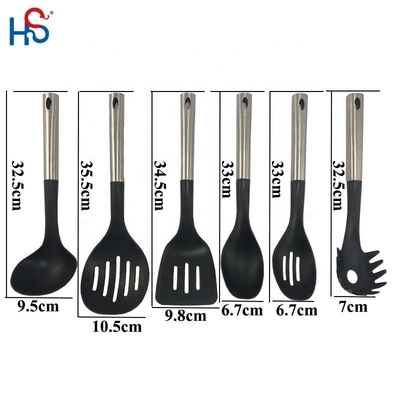 ODM ή OEM Αποδεκτό 7 τεμάχια Nylon Kitchen Cooking Set για βιώσιμη και μαγειρική