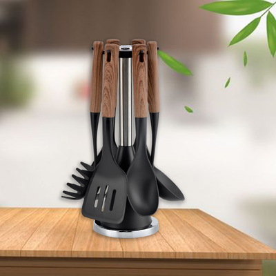 ODM ή OEM Αποδεκτό 7 τεμάχια Nylon Kitchen Cooking Set για βιώσιμη και μαγειρική