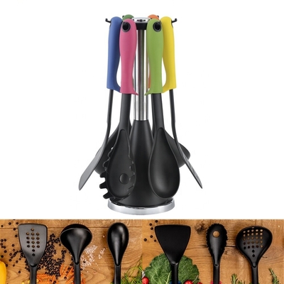 Haisheng 7pcs σύνολο μαγειρικών σκευών συμπεριλαμβανομένου του νάιλον εξοπλισμού μαγειρικής