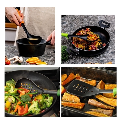 Haisheng 7pcs σύνολο μαγειρικών σκευών συμπεριλαμβανομένου του νάιλον εξοπλισμού μαγειρικής
