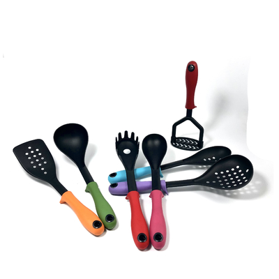 Haisheng 7pcs σύνολο μαγειρικών σκευών συμπεριλαμβανομένου του νάιλον εξοπλισμού μαγειρικής